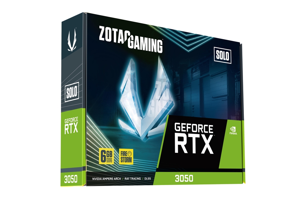 ZOTAC GAMING GeForce RTX 3050 6GB GDDR6 Solo