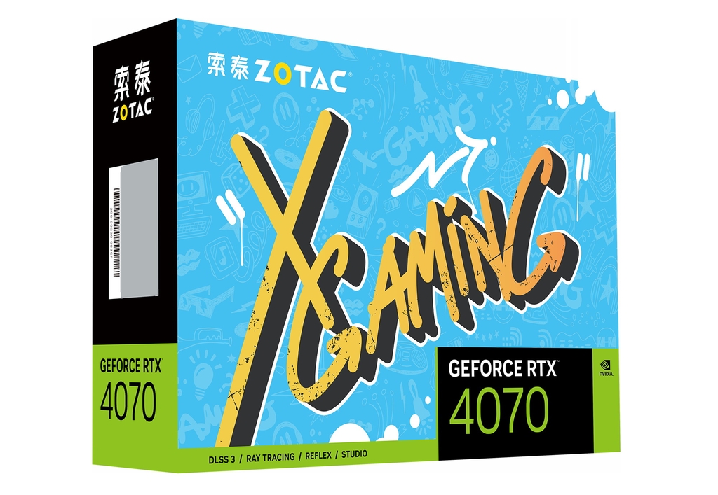索泰 GeForce RTX 4070-12GB X-GAMING
