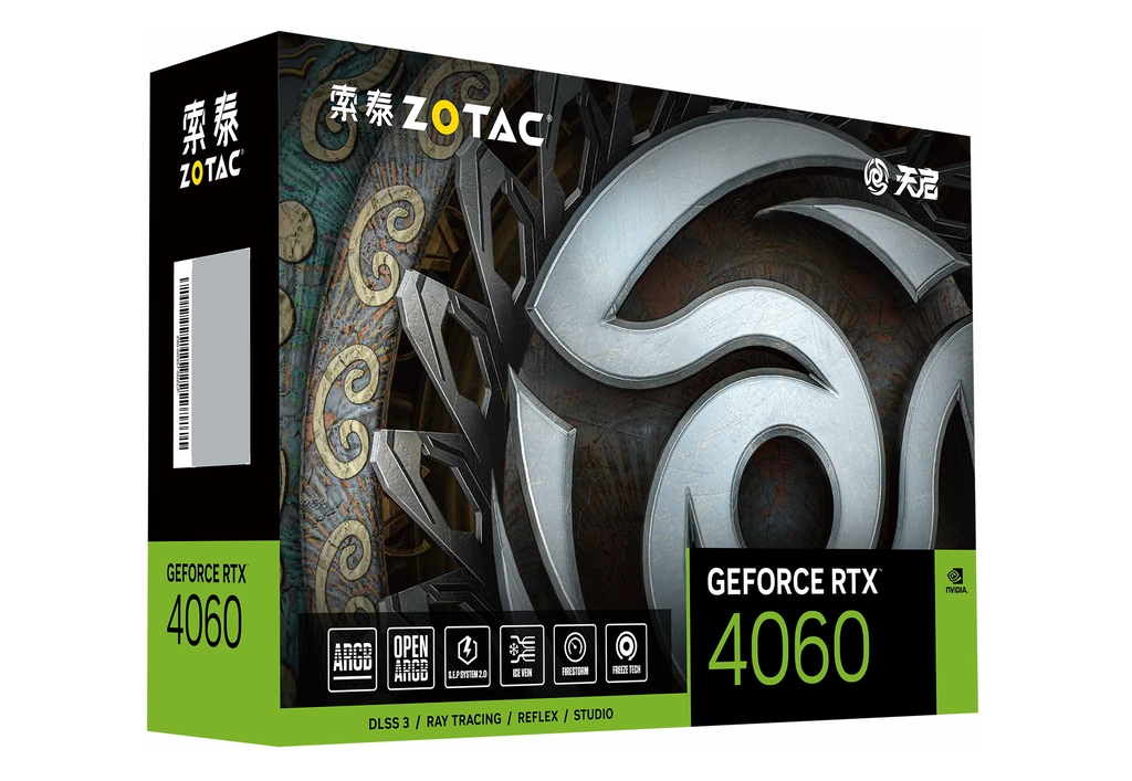 索泰 GeForce RTX 4060-8GB 天启