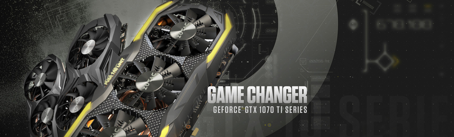 ZOTAC, 새로운 게임 체인저 GeForce® GTX 1070 Ti 시리즈 발표