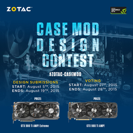 Case Mod Design Contest - GeForce ® GTX 980 Ti Giveaway