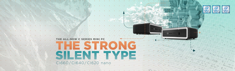 THE ALL-NEW C SERIES MINI PC - THE STRONG, SILENT TYPE