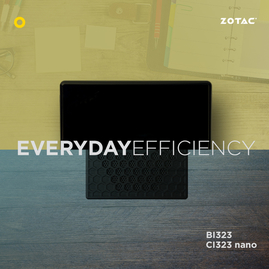 ZOTAC escolhe o número três para os novos ZOTAC ZBOX BI323 e CI323 nano Mini PCs