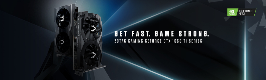 Chega a ZOTAC GAMING GeForce® GTX 1660 Ti Series com arquitetura NVIDIA Turing™