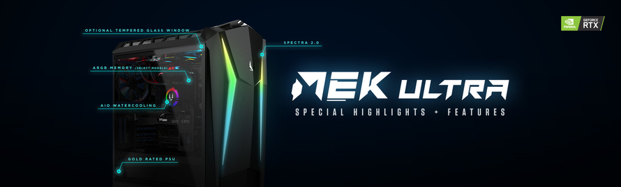 Características especiales y destacadas de MEK Ultra