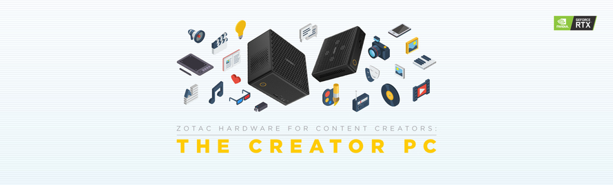 ZOTAC Hardware für Content Creators - Der Mini Creator PC