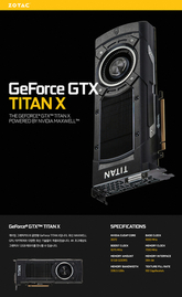 조텍 지포스 GTX Titan X, 새로운 게이밍의 세계로 비약하다
