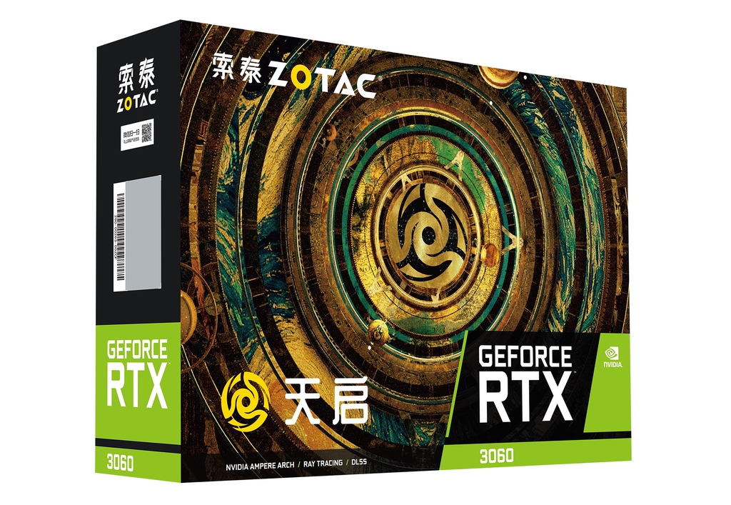索泰 GeForce® RTX 3060-12GD6 天启 GOC