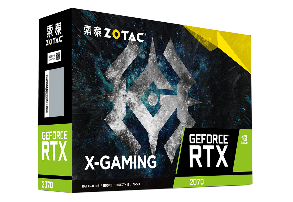 索泰 GeForce® RTX2070-8GD6 X-GAMING