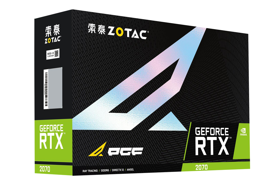 索泰 GeForce® RTX2070-8GD6 玩家力量至尊PGF OC14