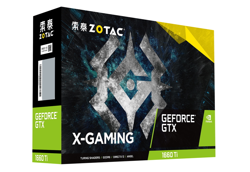 索泰 GeForce® GTX1660Ti-6GD6 X-GAMING 