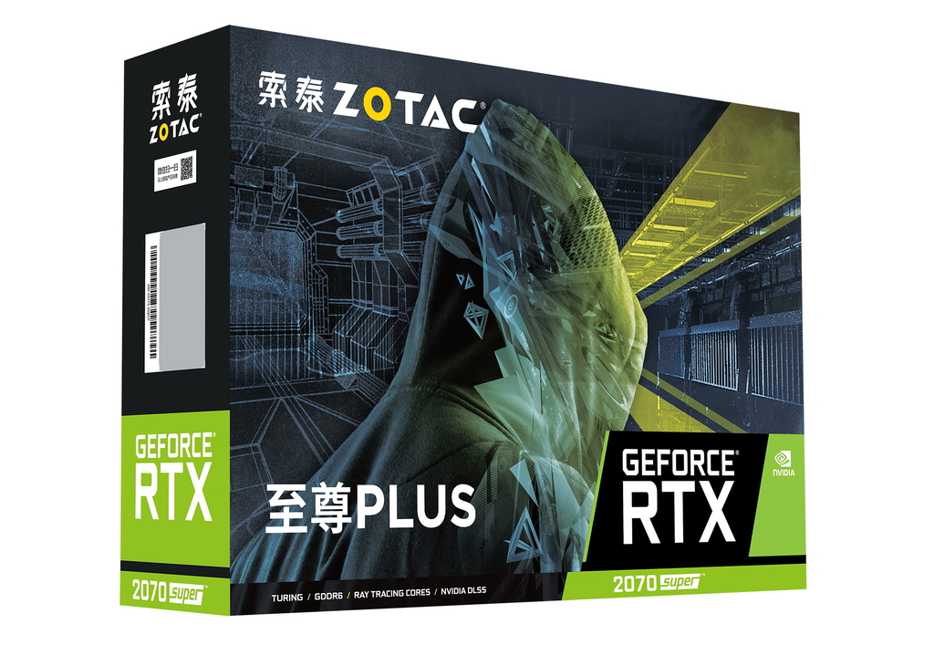 索泰 GeForce® RTX2070super-8GD6 至尊PLUS OC V2
