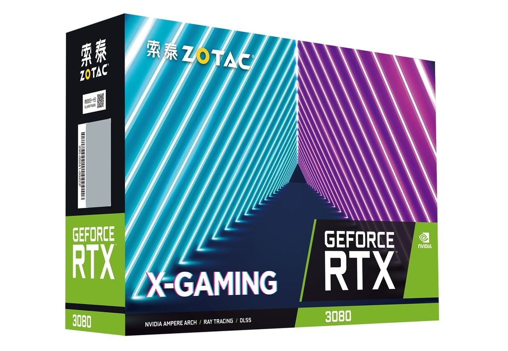 索泰 GeForce® RTX 3080-10G6X X-GAMING GOC