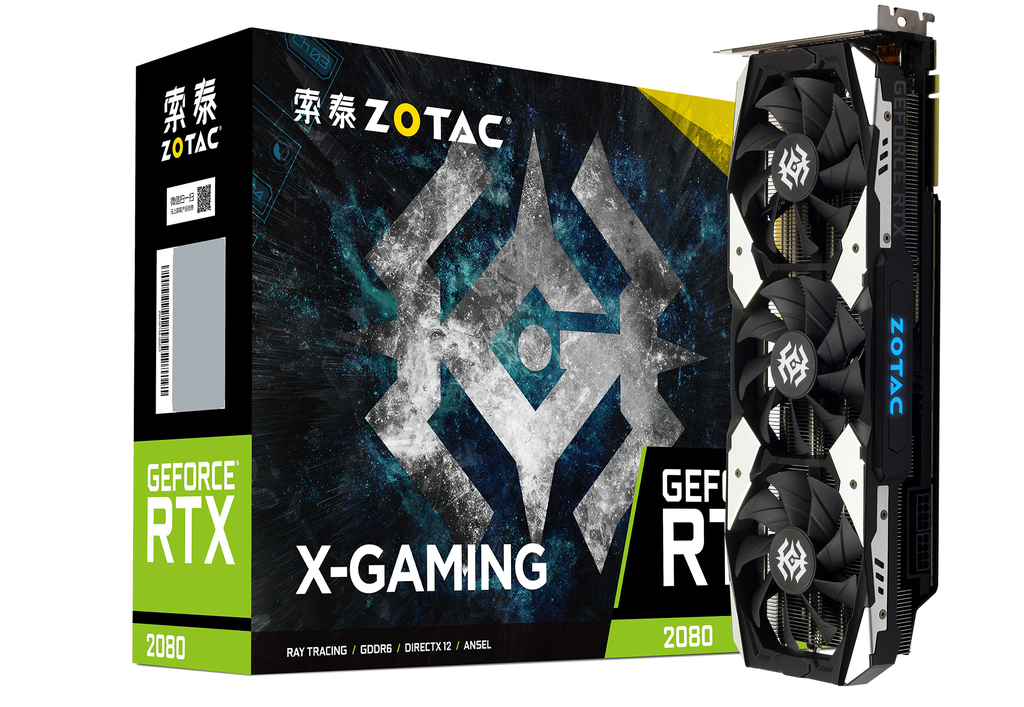 索泰 GeForce® RTX2080-8GD6 X-GAMING 