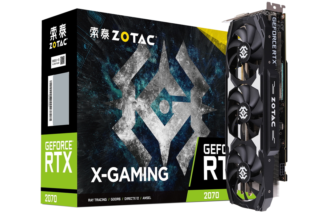 索泰 GeForce® RTX2070-8GD6 X-GAMING G3