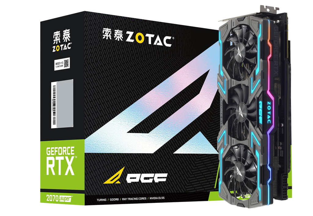 索泰 GeForce® RTX2070super-8GD6 玩家力量至尊PGF OC