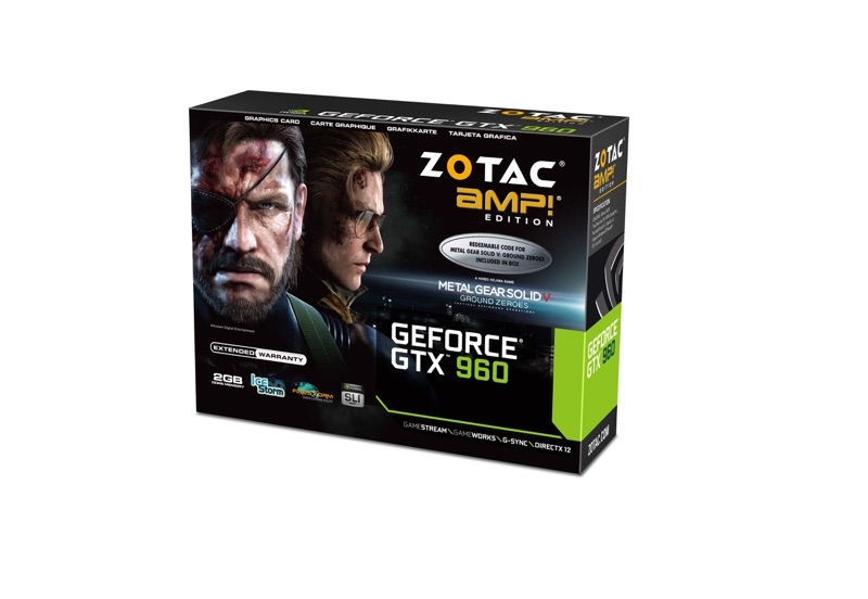 ZOTAC GeForce® GTX 960 AMP! 2GB
