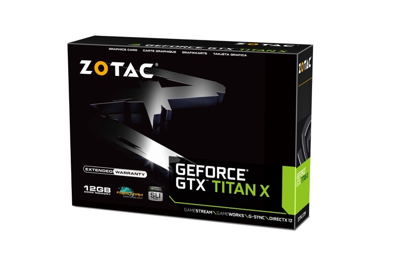 GeForce ® GTX TITAN X