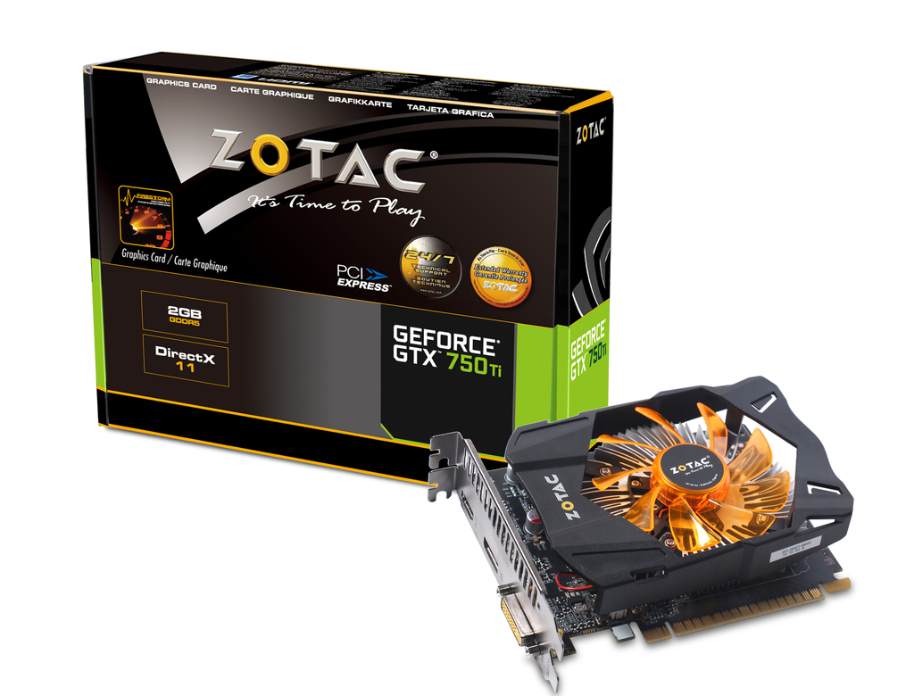 GeForce® GTX 750 Ti 2GB