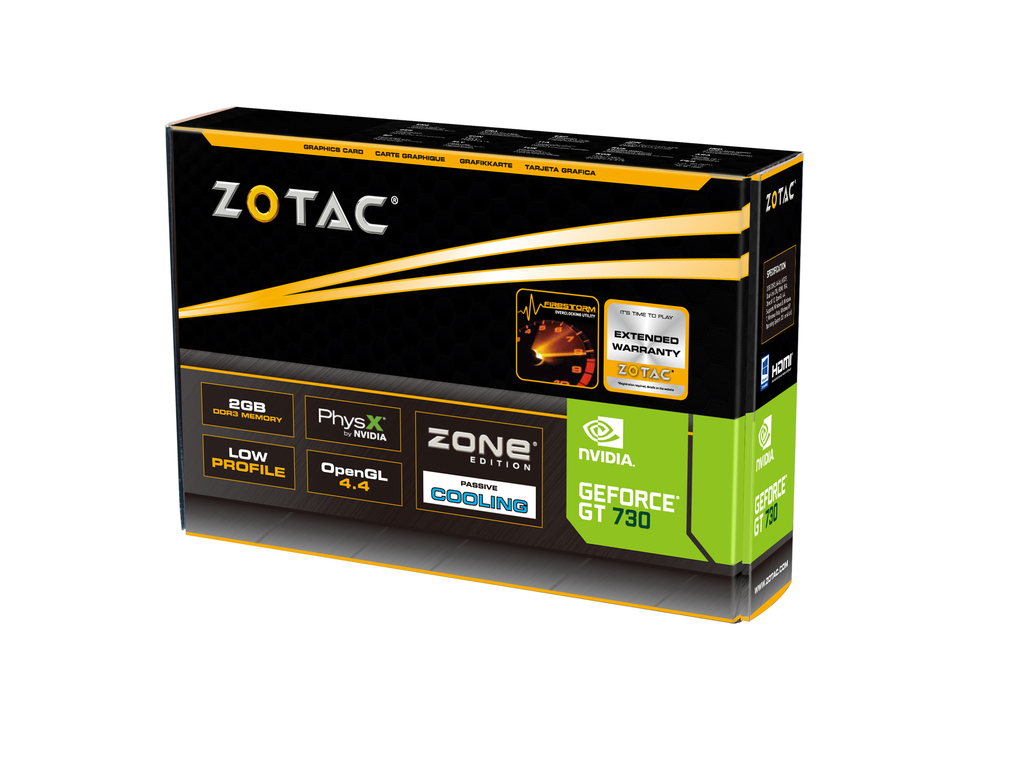 GeForce® GT 730 2GB Zone Edition