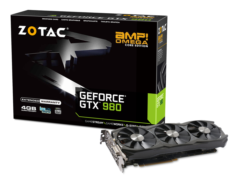GeForce® GTX 980 AMP! Omega Core