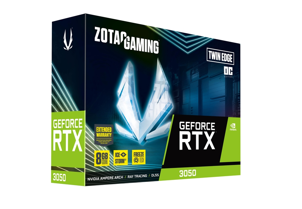 ZOTAC GAMING GeForce RTX 3050 Twin Edge OC