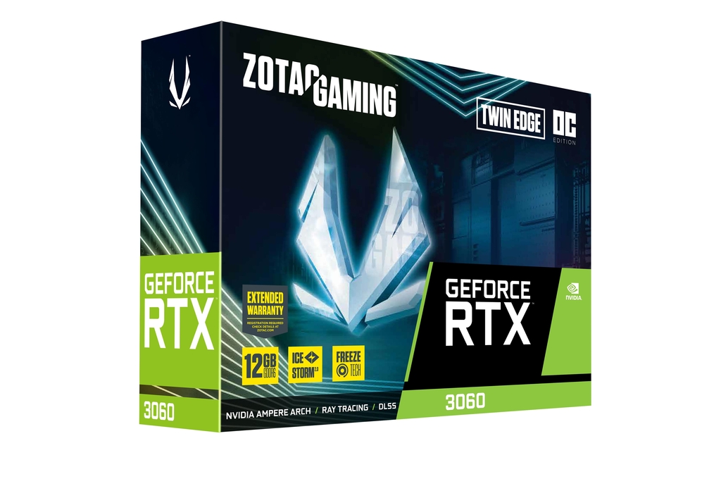 ZOTAC GAMING GeForce RTX 3060 Twin Edge OC