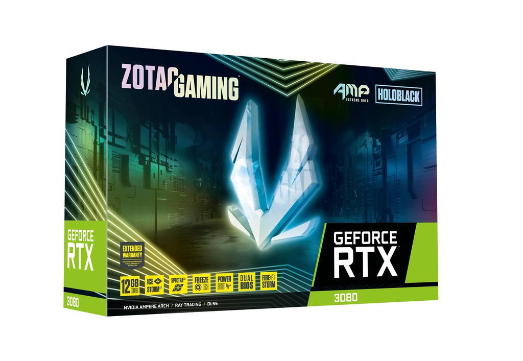 ZOTAC GAMING GeForce RTX 3080 AMP Extreme Holo LHR 12GB