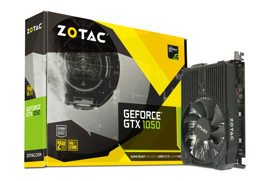 ZOTAC GeForce® GTX 1050 MINi 2GB