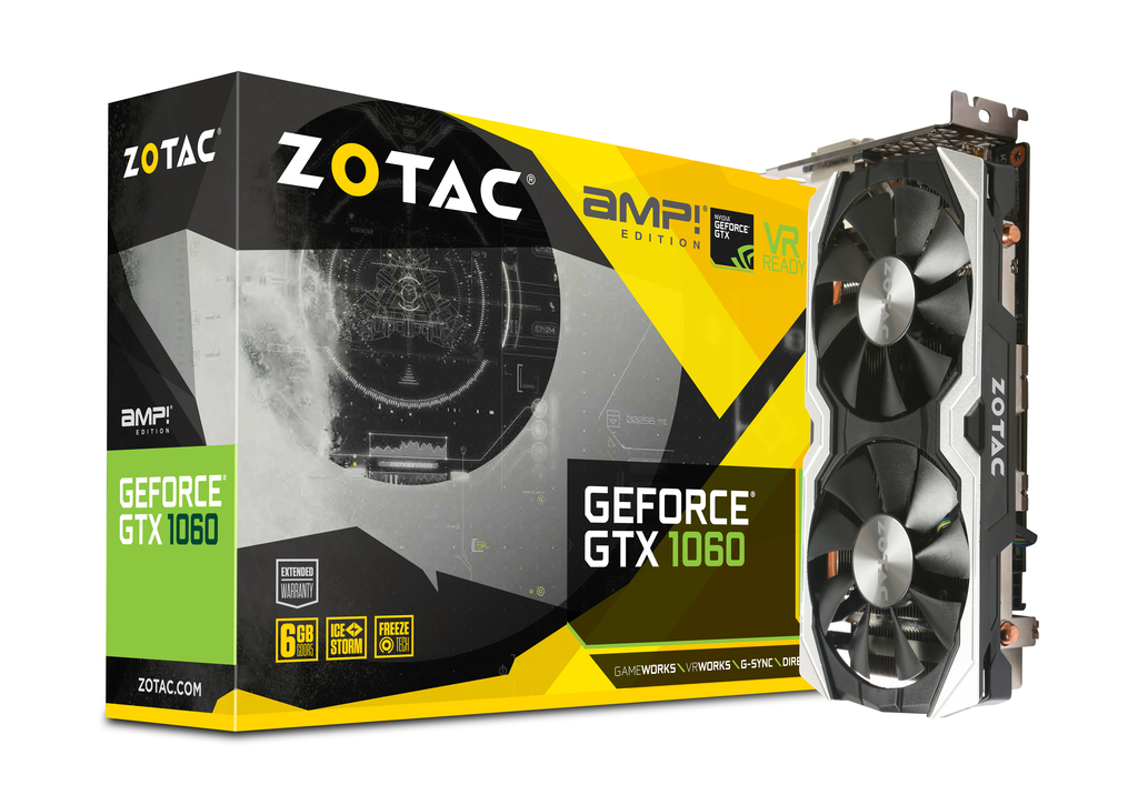 ZOTAC GeForce® GTX 1060 6GB AMP