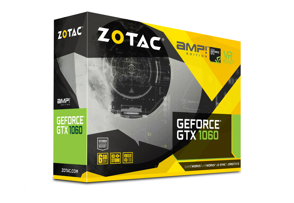 ZOTAC GeForce® GTX 1060 6GB AMP