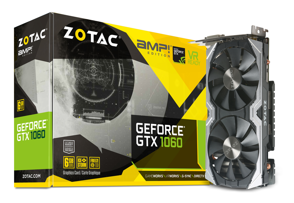 ZOTAC GeForce® GTX 1060 AMP! Edition