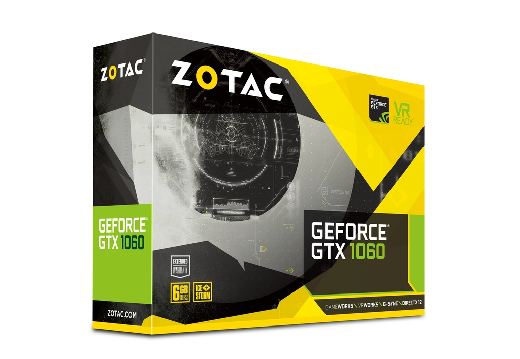 ZOTAC GeForce GTX 1060 6GB GDDR5X
