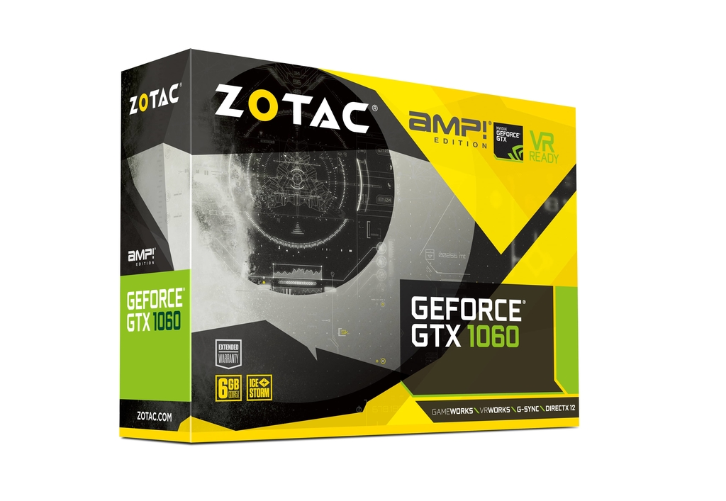 ZOTAC GeForce GTX 1060 6GB GDDR5X AMP