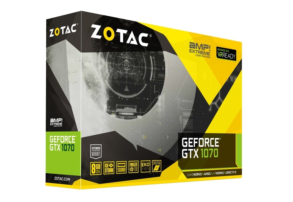ZOTAC GeForce® GTX 1070 AMP Extreme Core