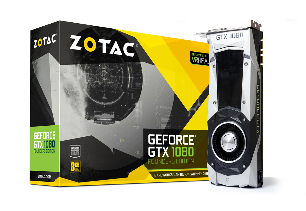 ZOTAC GeForce® GTX 1080 Founders Edition