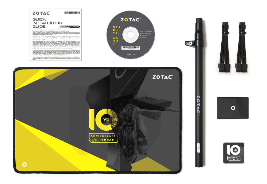 ZOTAC GeForce GTX 1080 ArcticStorm Thermaltake 10 Year Anniversary Edition