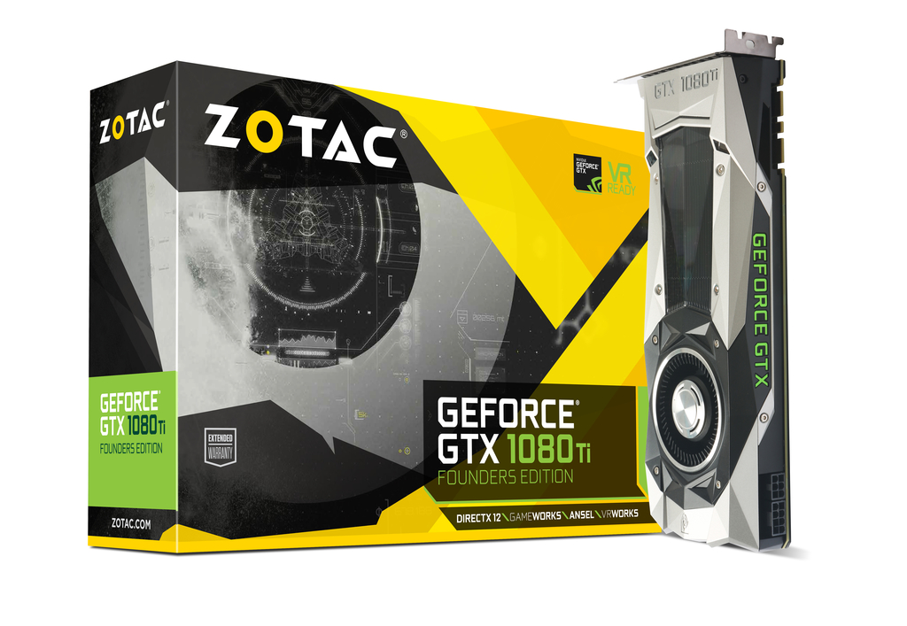 ZOTAC GeForce® GTX 1080 Ti Founders Edition 11GB