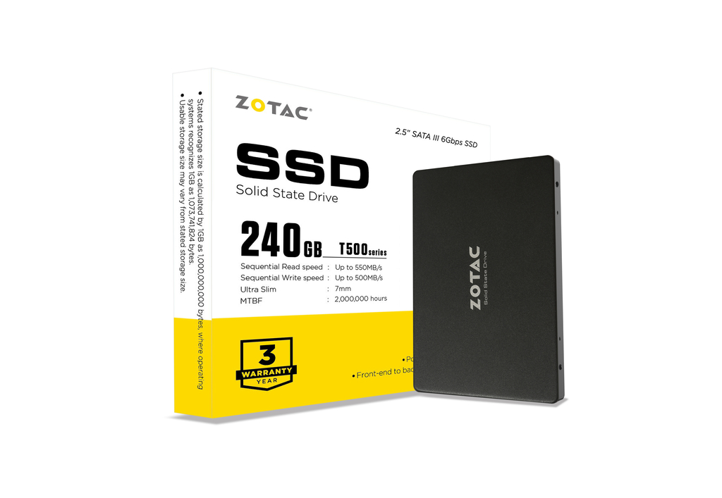 ZOTAC T500 240GB SSD