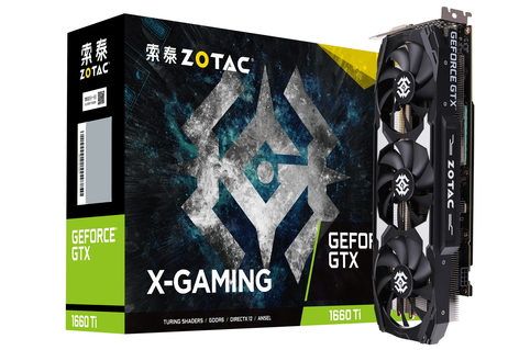 索泰 GeForce® GTX1660Ti-6GD6 X-GAMING OC
