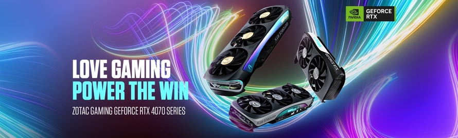 ZOTAC GAMING ANNOUNCES THE GEFORCE RTX 4070 SERIES POWERED BY NVIDIA ADA LOVELACE ARCHITECTURE 
