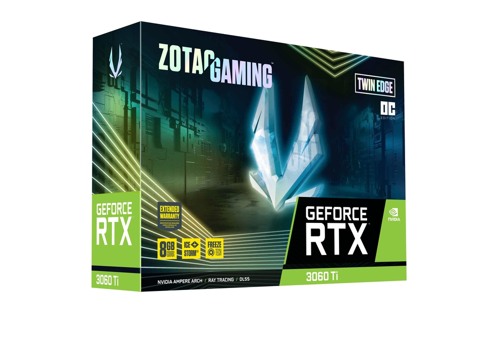 ZOTAC GAMING GeForce RTX 3060 Ti GDDR6X Twin Edge OC